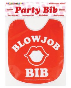 Blow job party bib